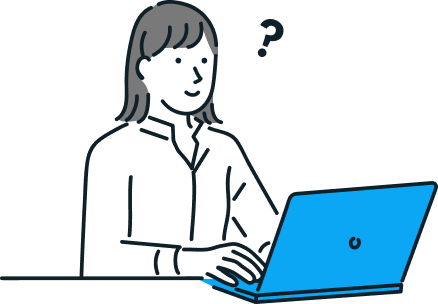 ネットで申し込むイラスト